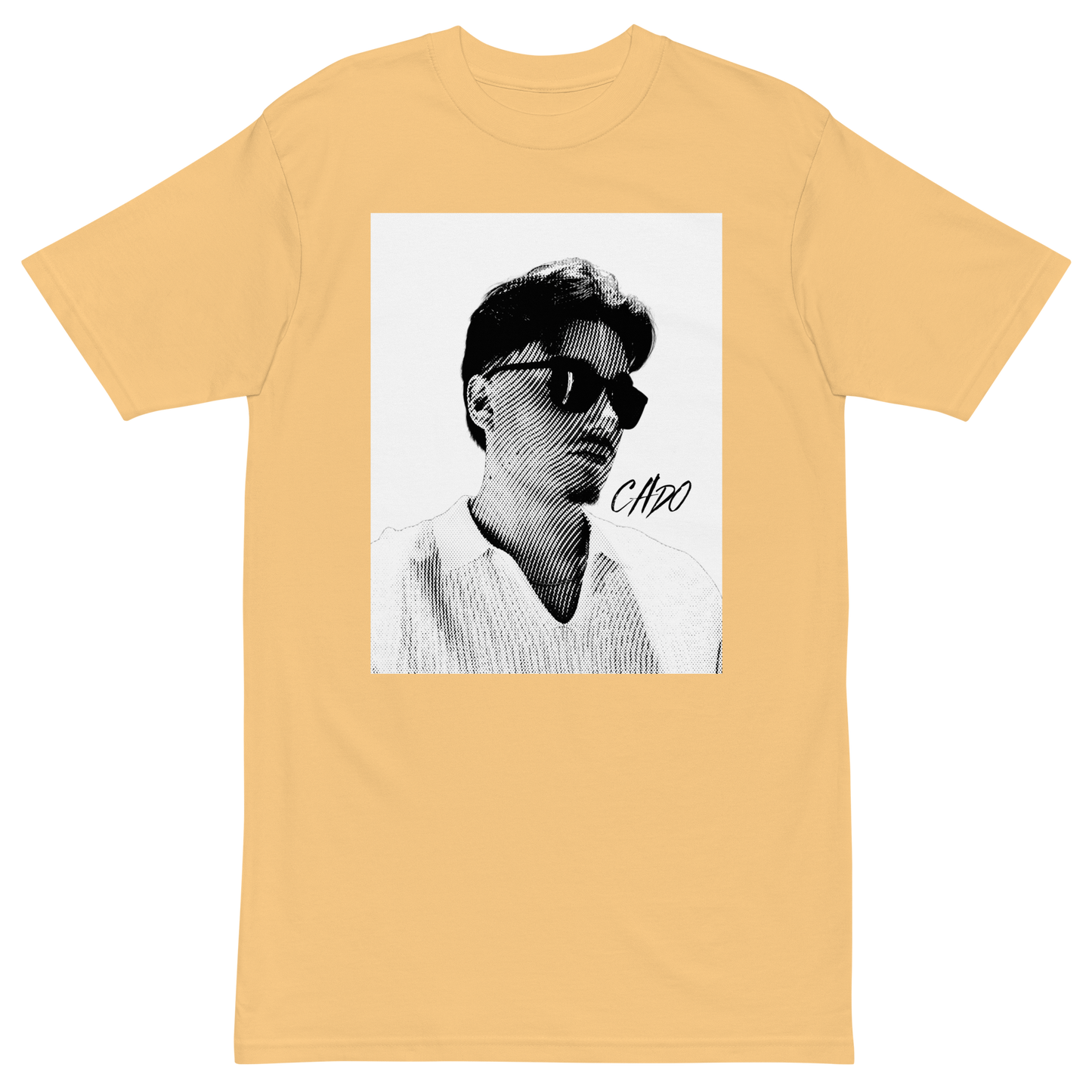 CADO Face (Grain Design) Men’s Heavyweight Tee