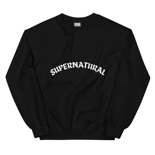 SUPERNATURAL Unisex Sweatshirt (Black)