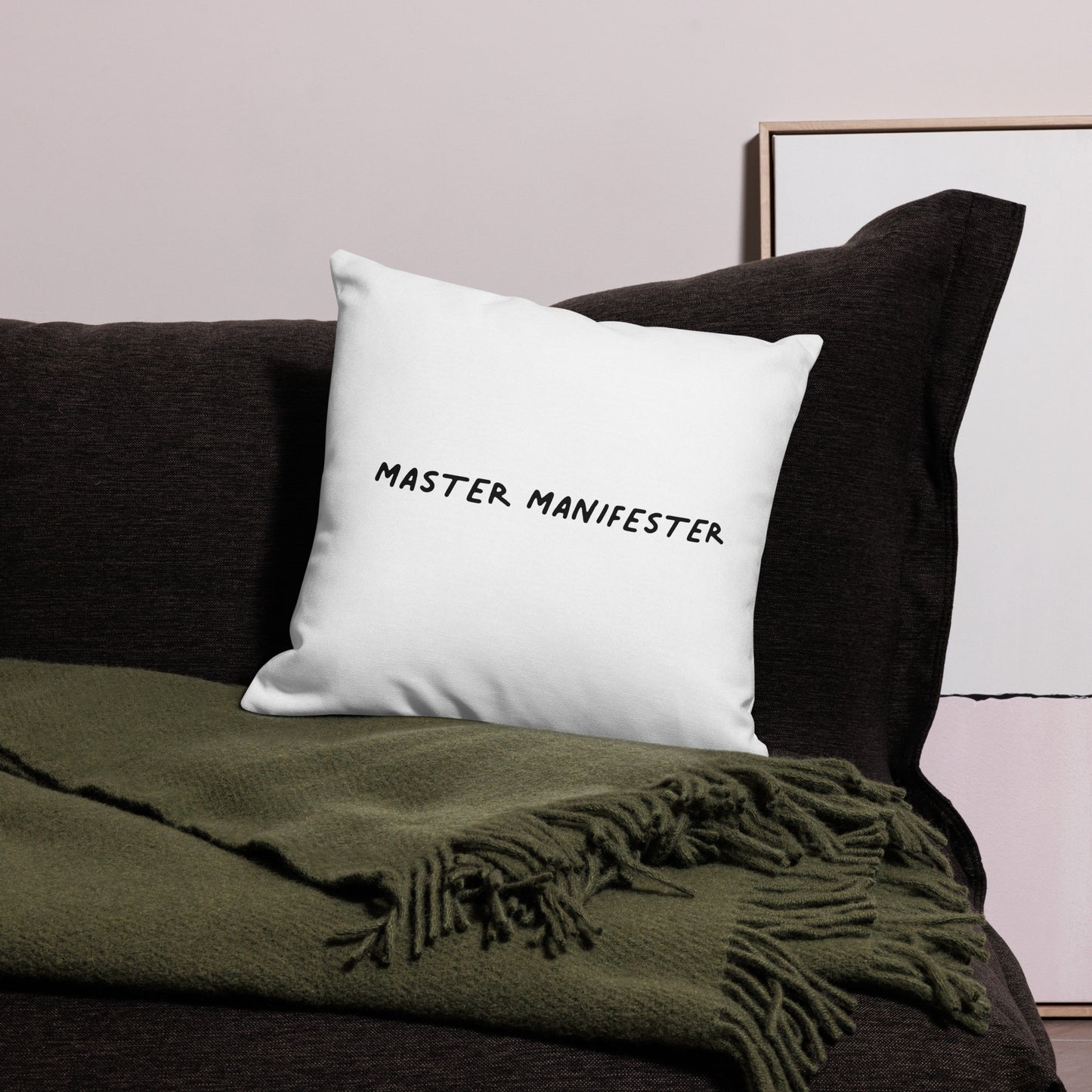 Master Manifester Premium Pillow