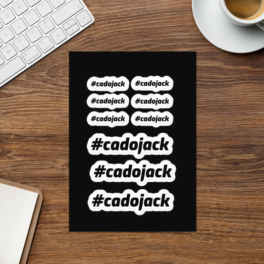 CADO JACK Sticker sheet